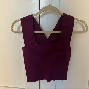 Purple bodycon going out top from LF